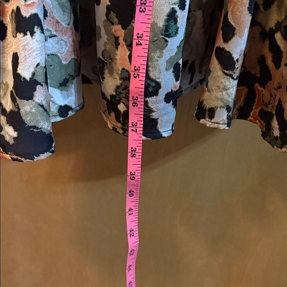 Entro Stylish Multicolor Camouflage Dress; Size XL - Picture 11 of 13